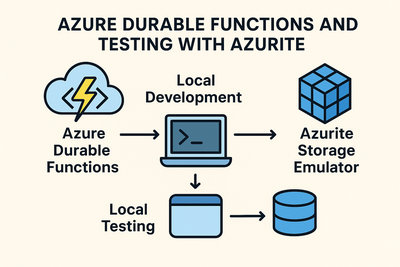 Azure Dureable Functions and testing with Azurite